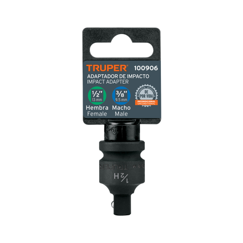 Adaptador de impacto 1/2 x 3/8