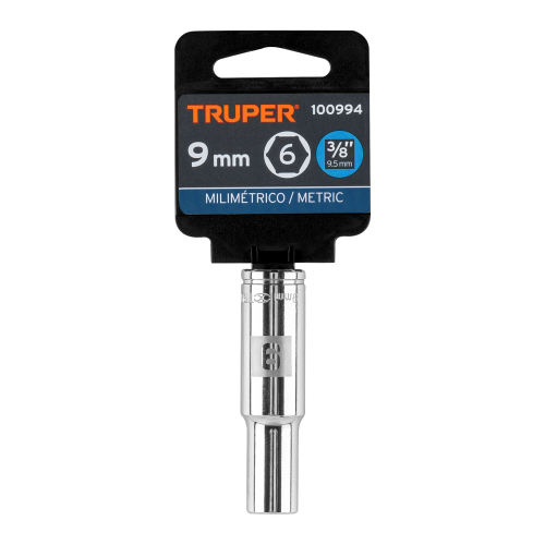 Dado cuadro 3/8 hexagonal m