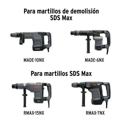 Broca SDS MAX para concreto, 5/8 x 13, TRUPER