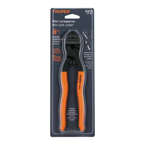 Cizalla corta pernos 8, profesional, a una mano, TRUPER