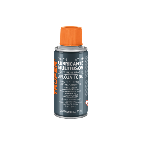 Lubricante multiusos en aerosol, 176 ml (6 oz), TRUPER