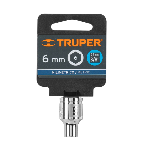 Dado cuadro 3/8 Hexagonal Met