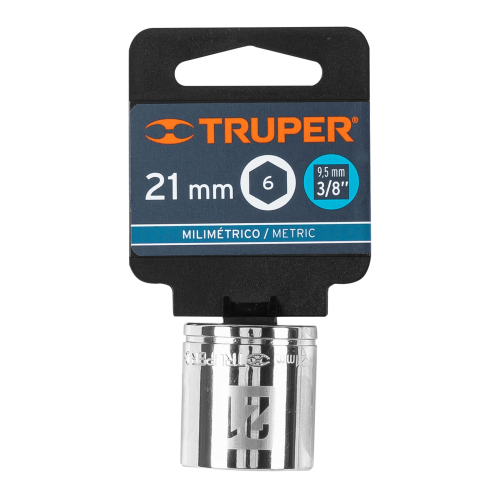 Dado cuadro 3/8 Hexagonal Met