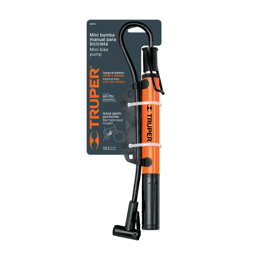 Mini bomba manual para bicicleta,