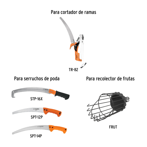 Mango para cortador de ramas