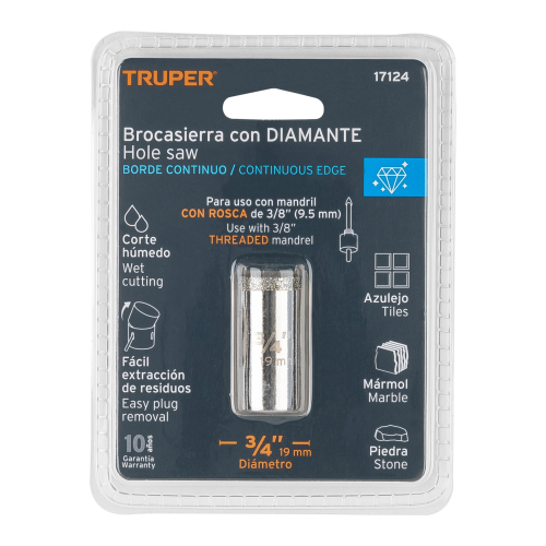 Cortacirculos diamante 3/4 P/A