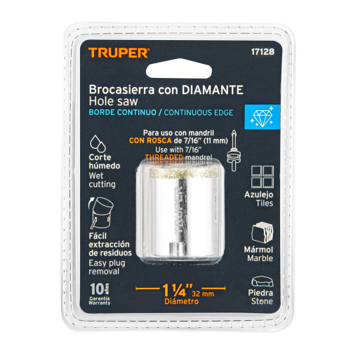 Cortacirculos diamante 1-1/4