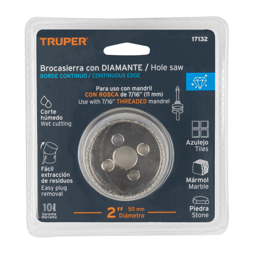 Cortacirculos diamante 2 P/Azule