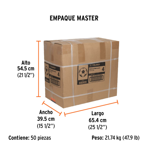 Balón de futbol, No. 4